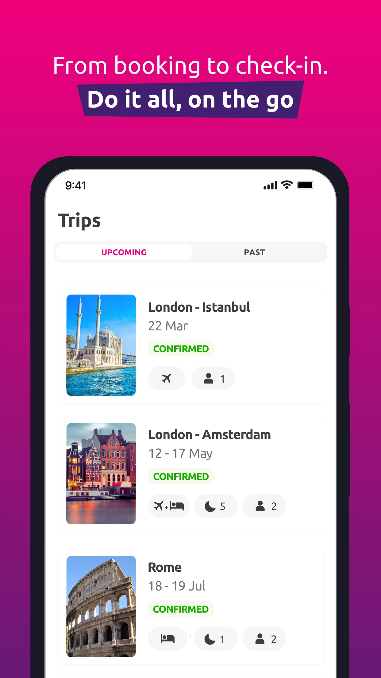lastminute.com: holiday deals screenshot